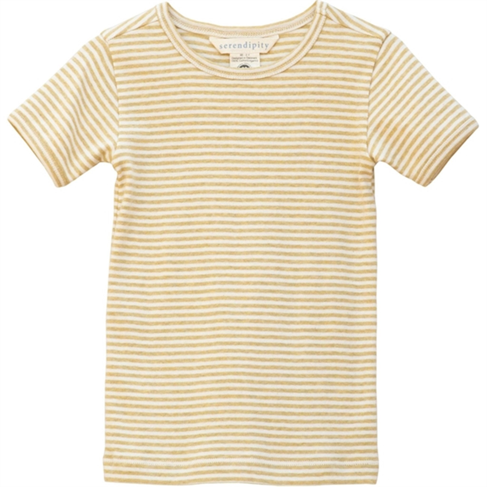 Serendipity Chamomile/Offwhite Stripe T-shirt Short