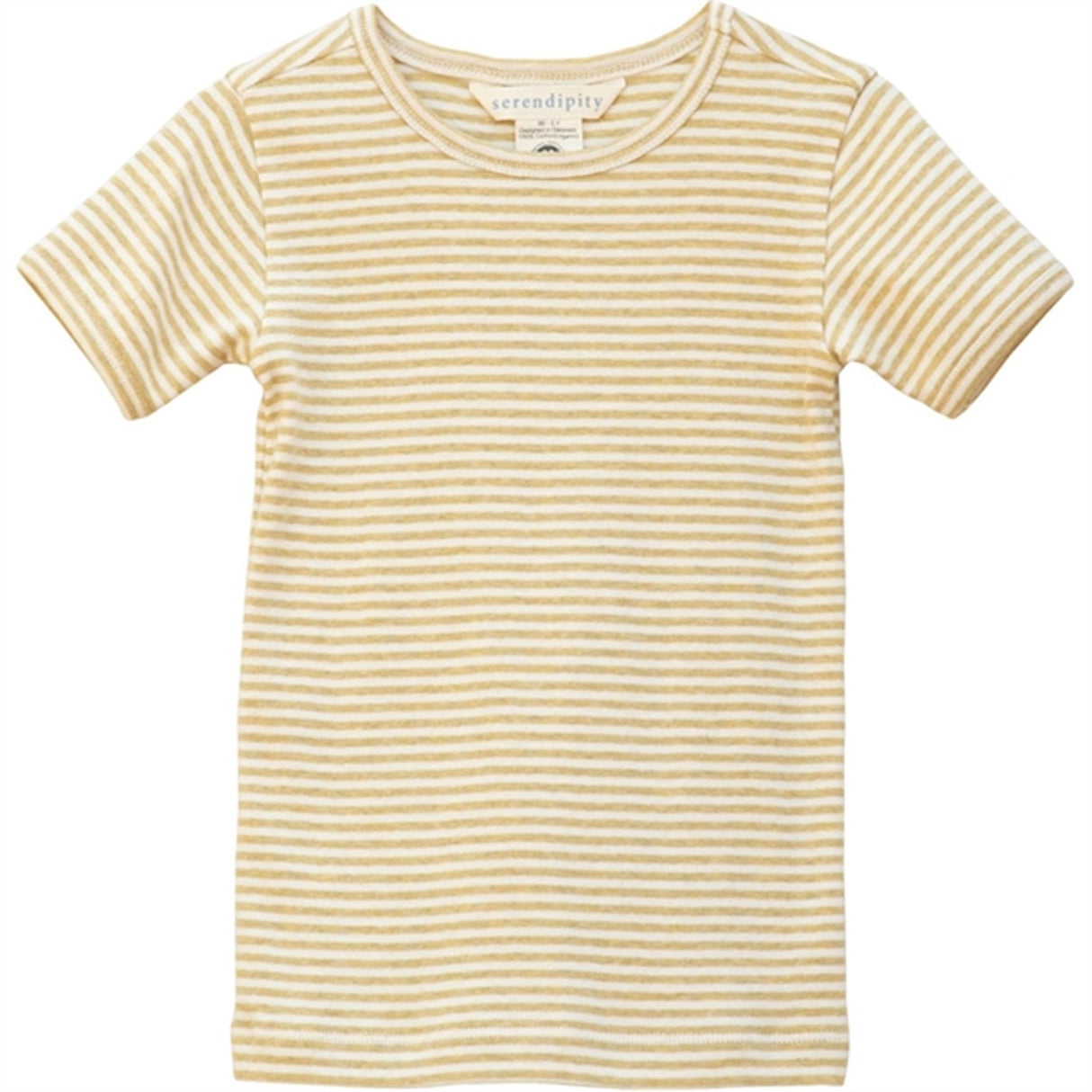 Serendipity Chamomile/Offwhite Stripe T-shirt Short