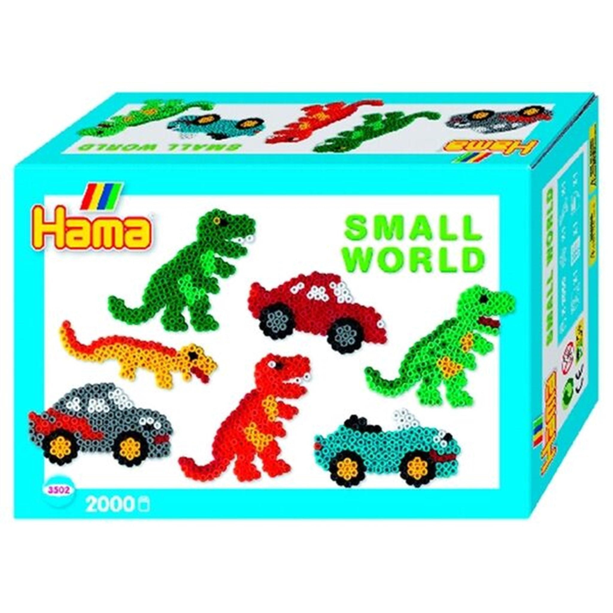 HAMA Midi Gaveæske Small World Bil/Dino