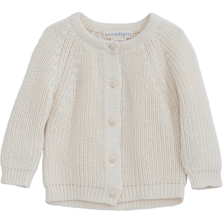 Serendipity Creme Baby Patent Cardigan