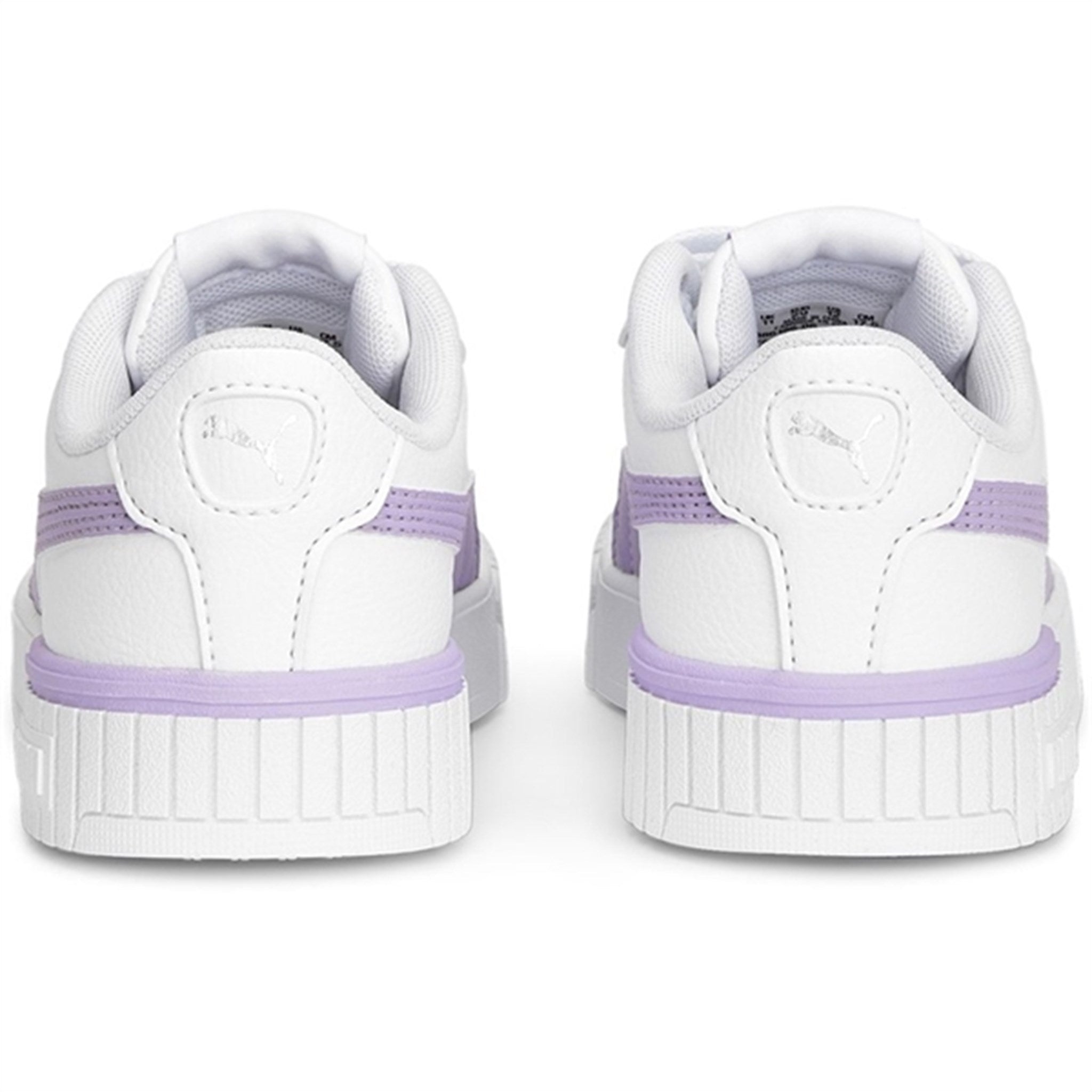 Puma Carina 2.0 PS White-Vivid Violet-Silver Sneakers 2