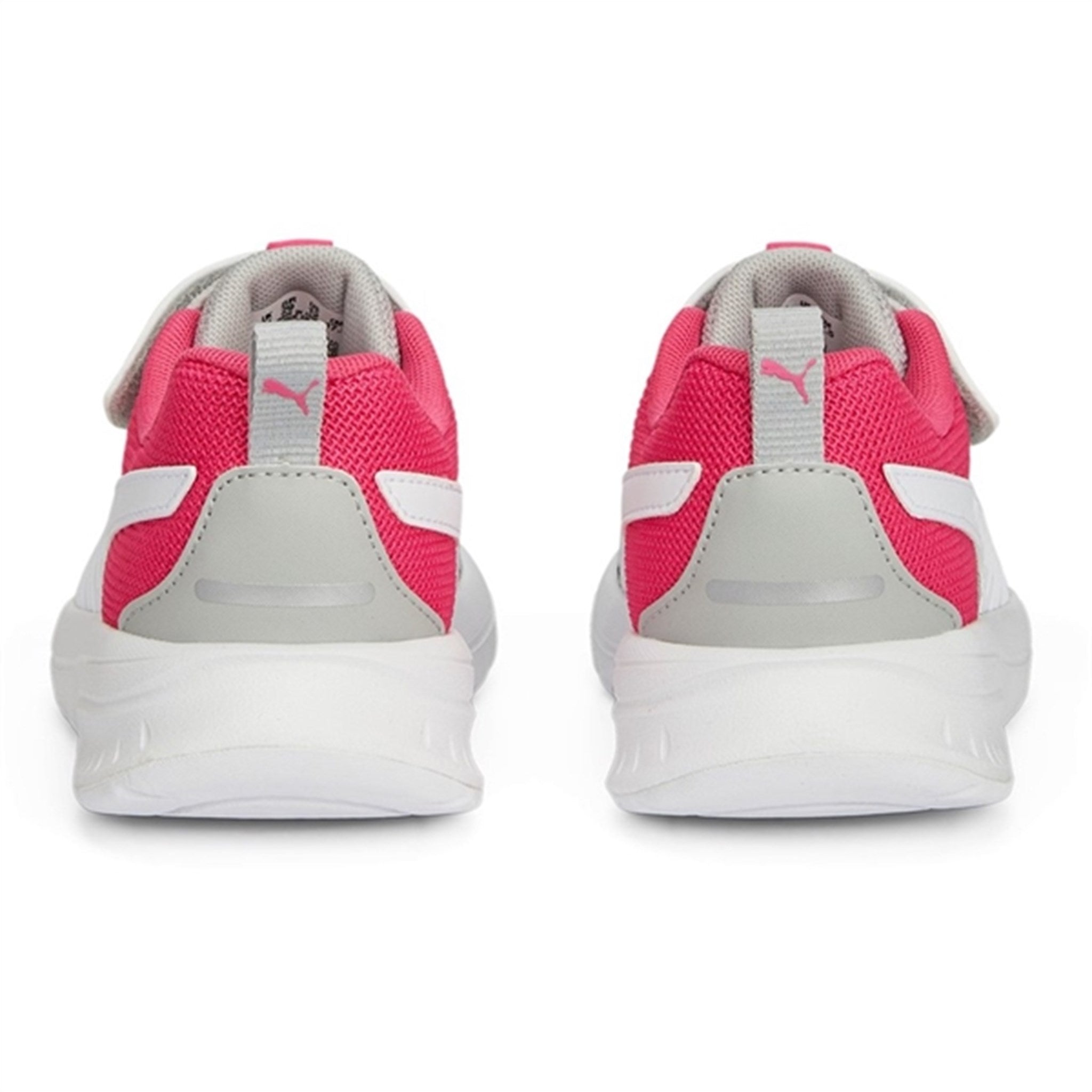 Puma Puma Evolve Run Mesh AC+PS Cool Light Gray-White-Glowing Pink Sneakers 3