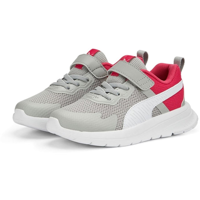 Puma Puma Evolve Run Mesh AC+PS Cool Light Gray-White-Glowing Pink Sneakers