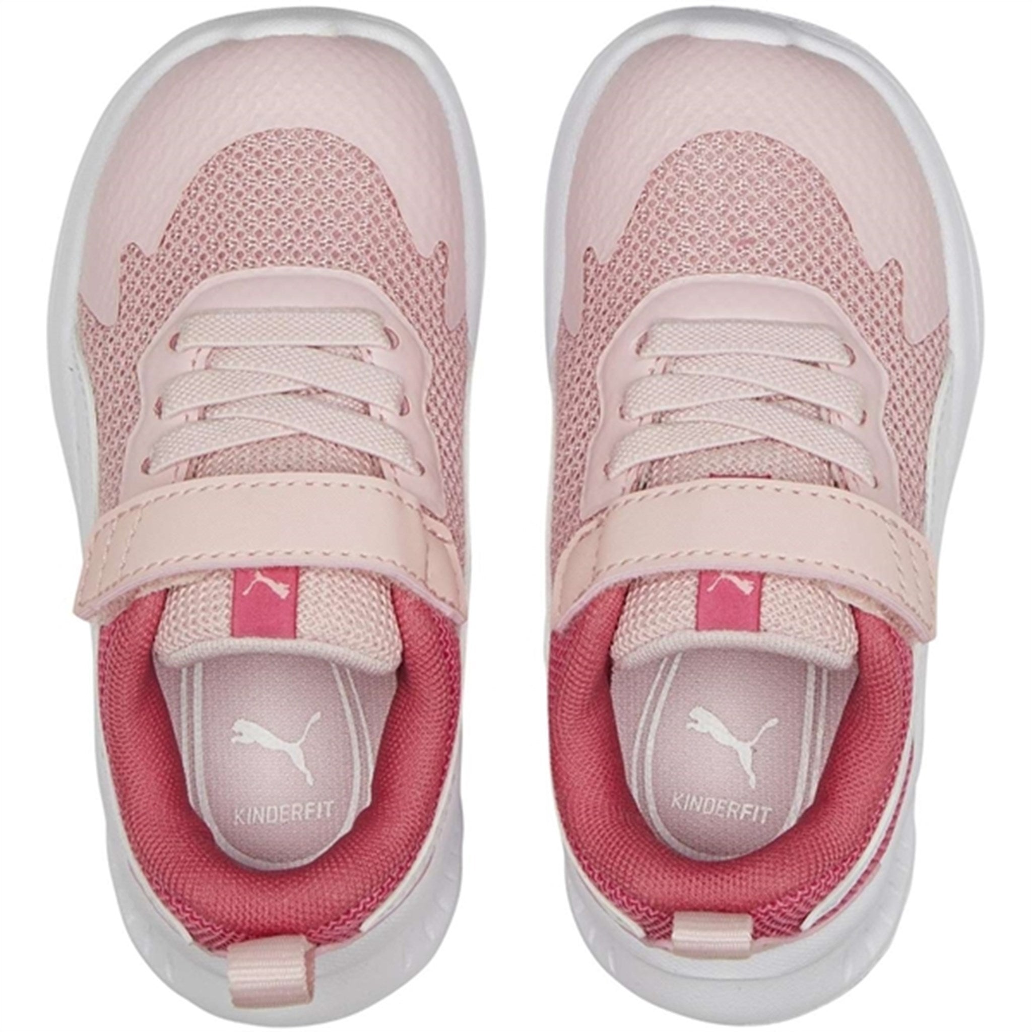 Puma Evolve Run Mesh AC+ Inf Almond Blossom- White Sneakers 5
