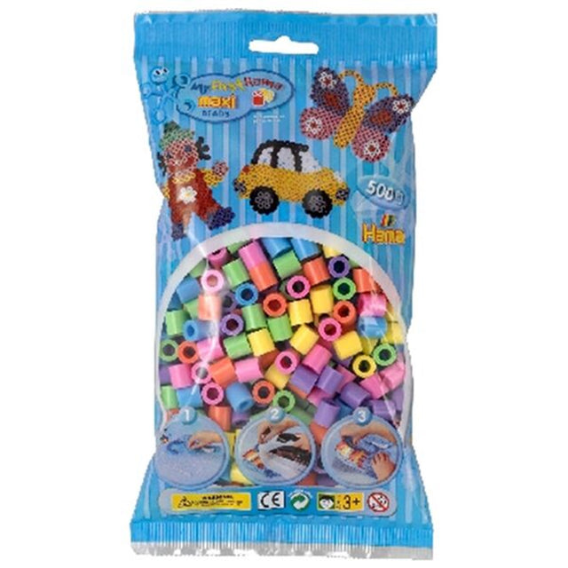 HAMA Maxi Perler 500 stk Pastel Mix - 8471