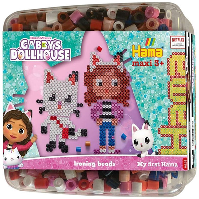 HAMA Maxi Gabby's Dollhouse Perler & Plade