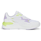 Puma X-Ray Speed Play Jr White-Vivid Violet-Lily Pad Sneakers