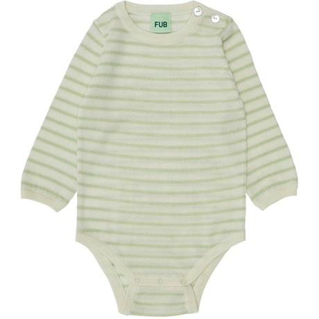 FUB Baby Body Ecru/Pistachio