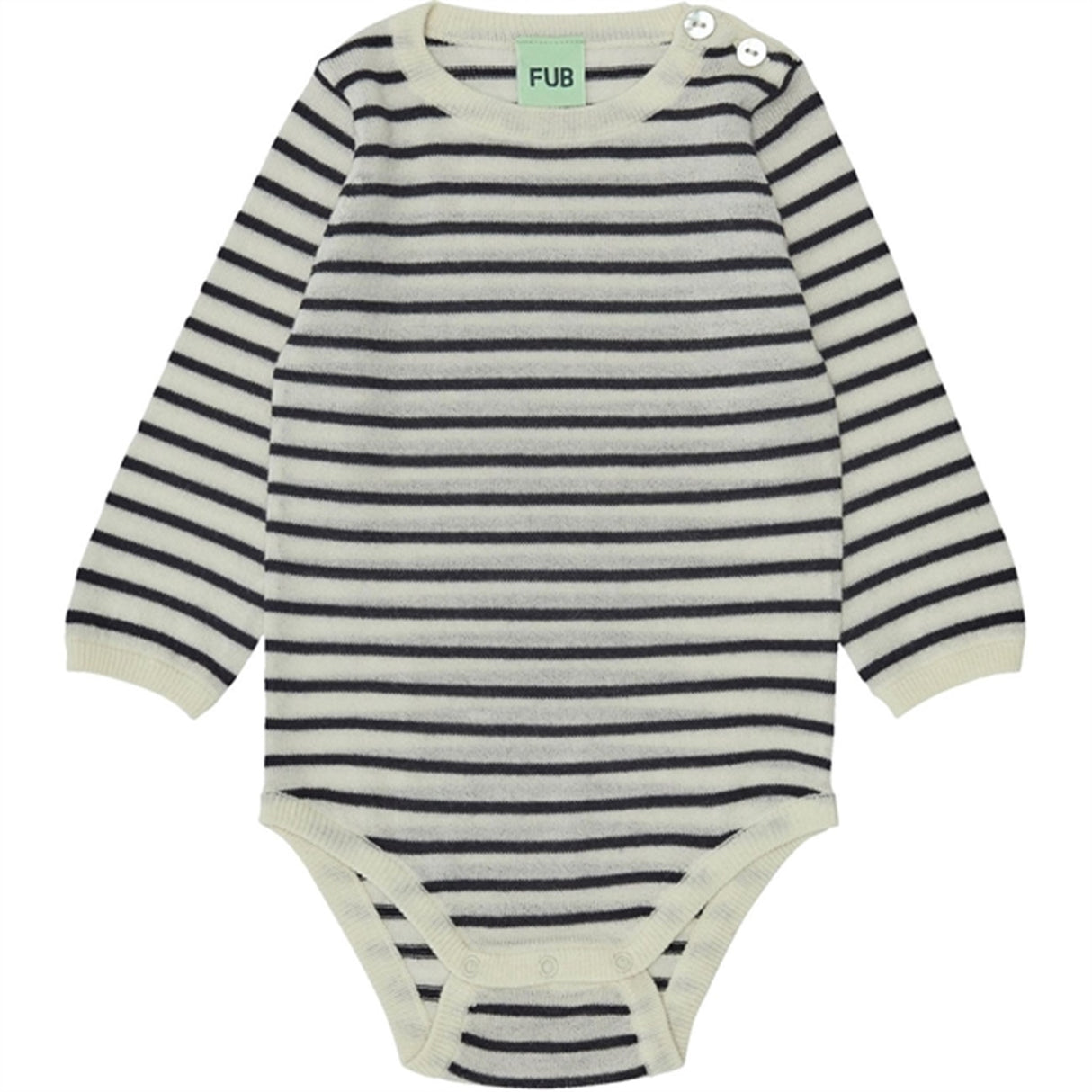 FUB Baby Body Ecru/Dark Navy