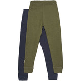 Minymo Dark Olive Sweatpants Basis 36 2-pak NOOS 2