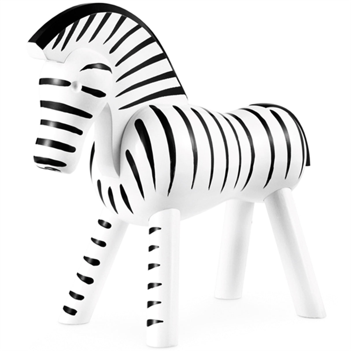 Kay Bojesen Zebra Sort/Hvid