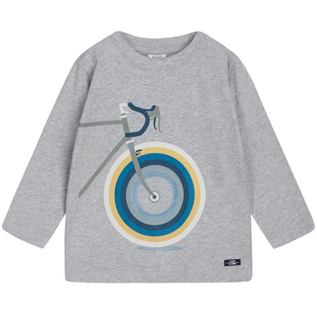 Hust & Claire Mini Pearl Grey Melange Anton T-shirt