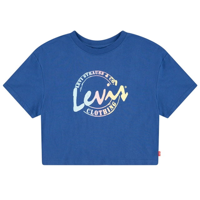 Levi's Meet and Greet Script T-shirt Blue