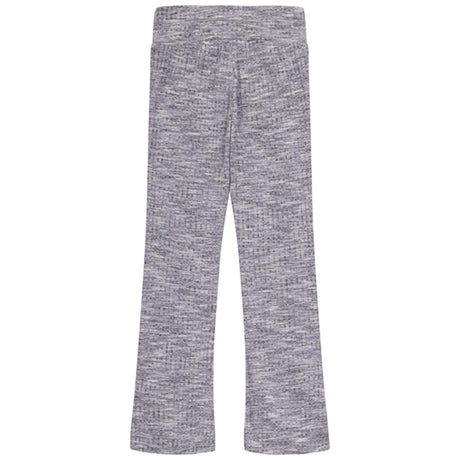 Levi's Space Dye Flared Knit Pants Purple Rose 2