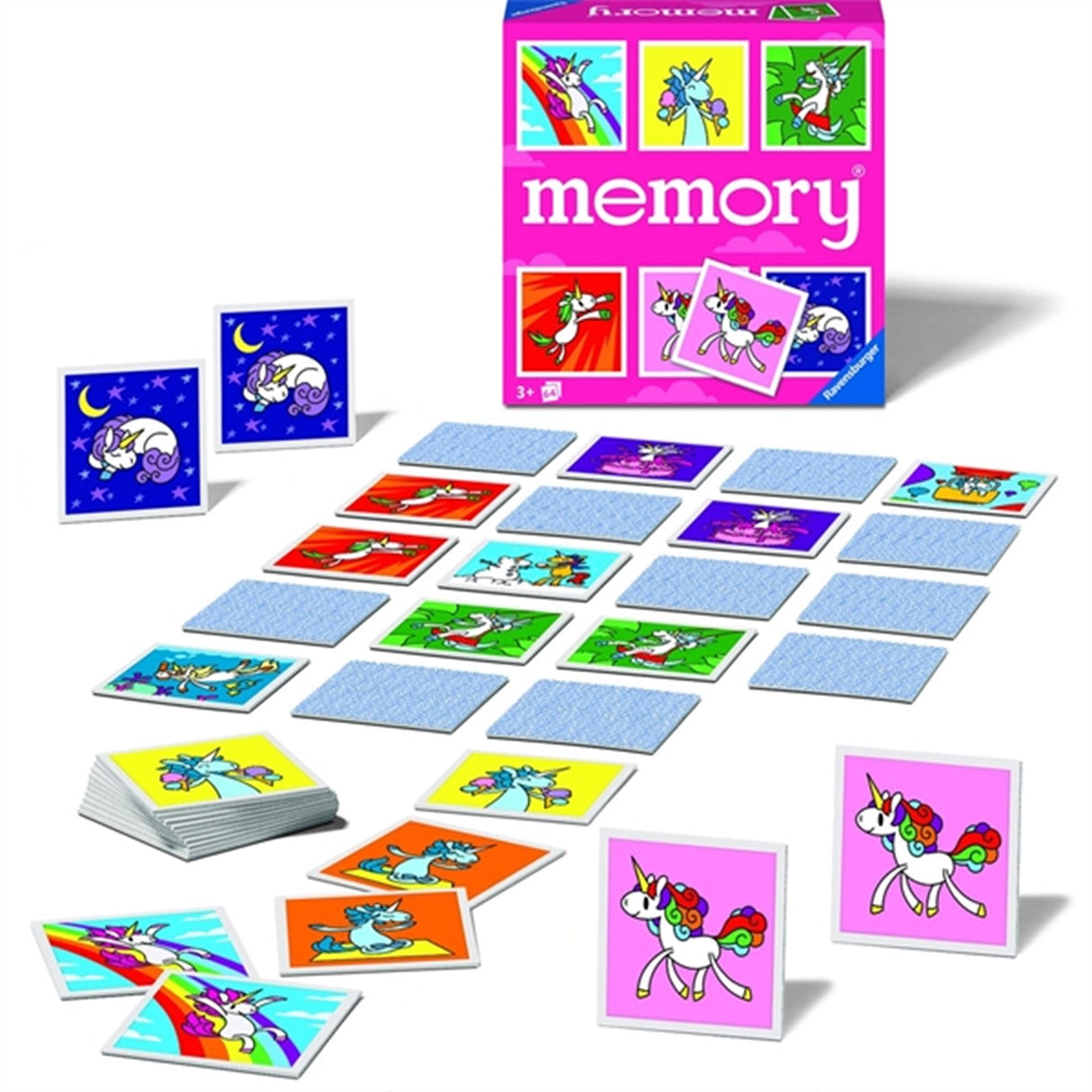 Ravensburger Unicorns Memory® Vendespil