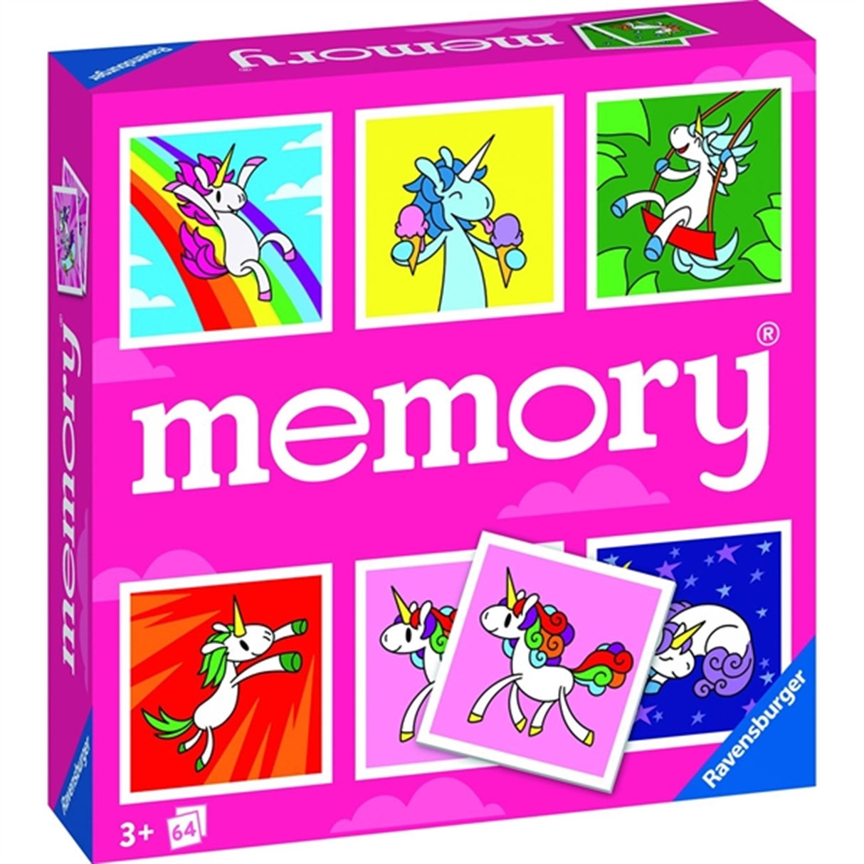 Ravensburger Unicorns Memory® Vendespil