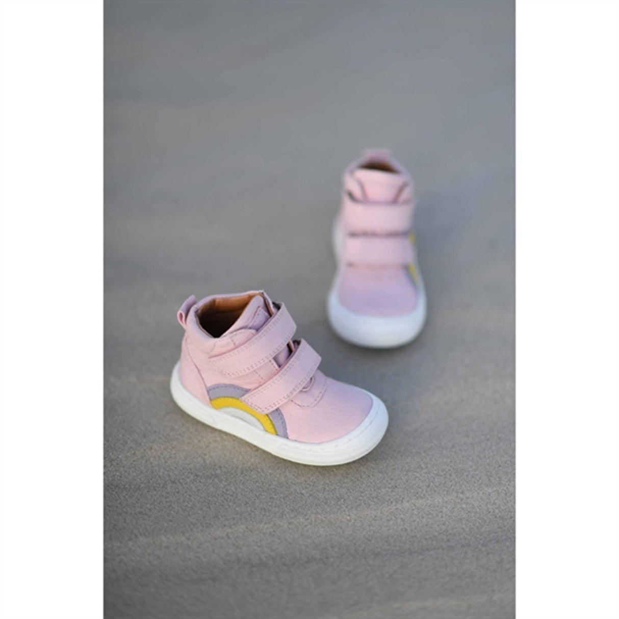 Bisgaard Rainbow Velcro Sko Rose