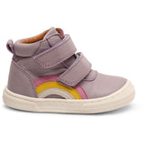 Bisgaard Rainbow Velcro Sko Purple 3