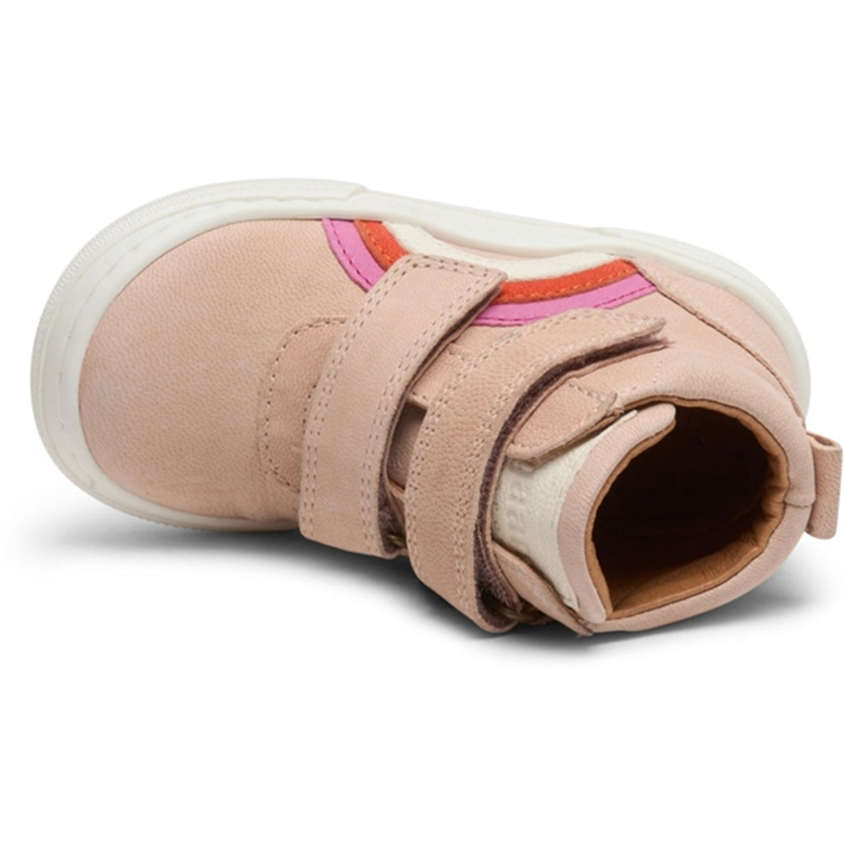 Bisgaard Rainbow Velcro Sko Nude 3