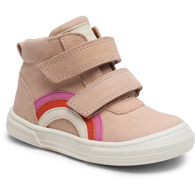 Bisgaard Rainbow Velcro Sko Nude