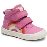 Bisgaard Rainbow Velcro Sko Pink