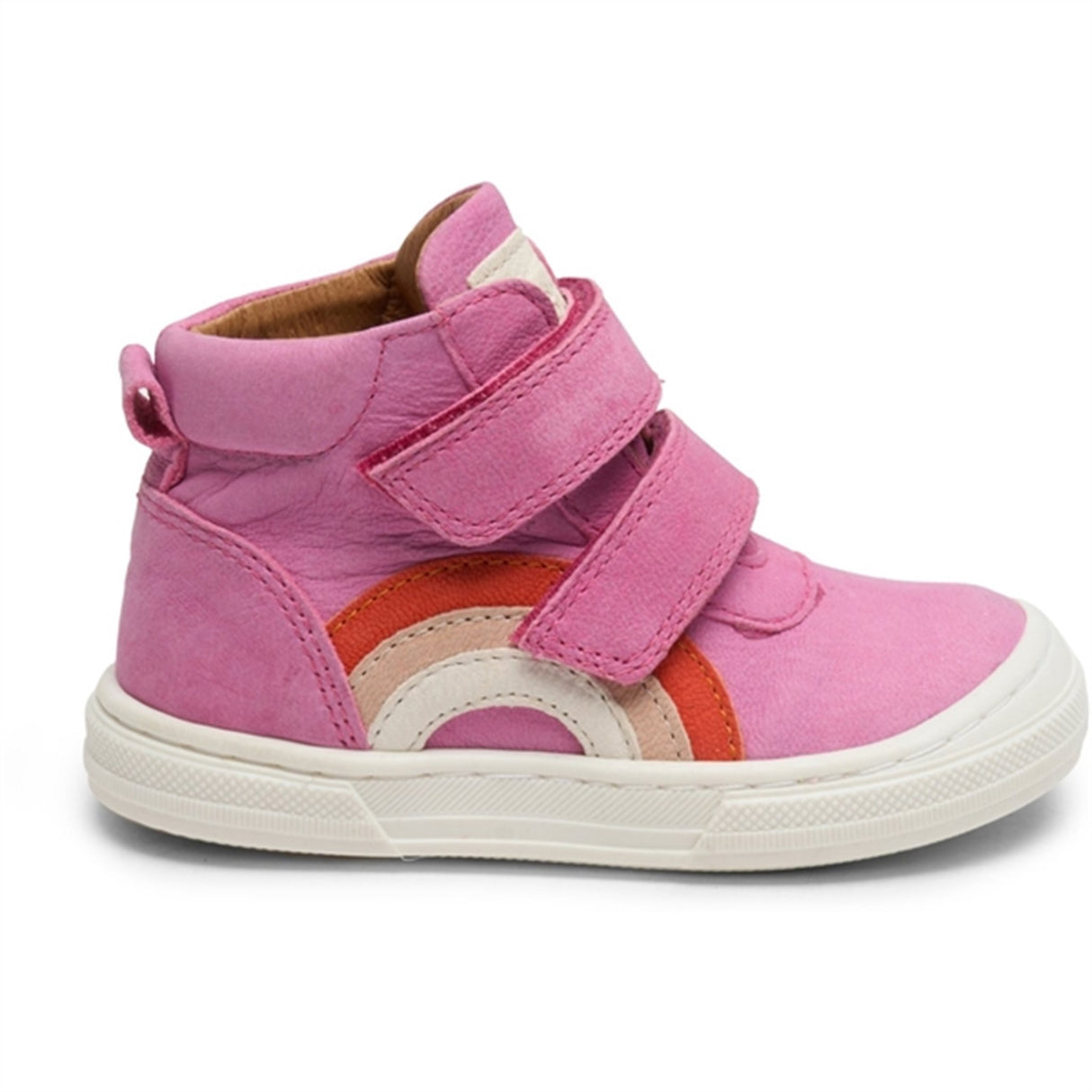 Bisgaard Rainbow Velcro Sko Pink 2