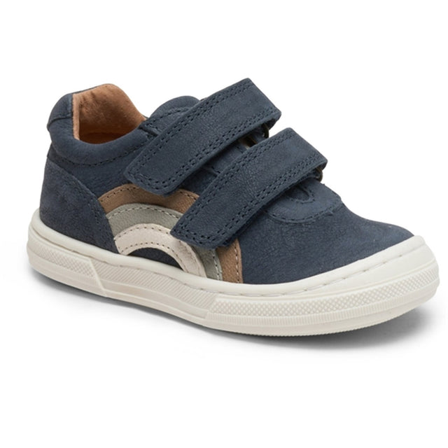 Bisgaard Rainbow Low Velcro Sko Marine