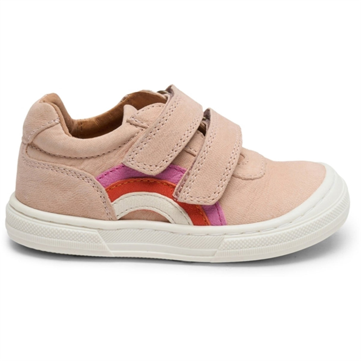 Bisgaard Rainbow Low Velcro Sko Nude 2