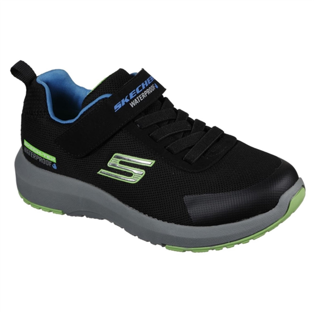 Skechers Boys Dynamic Tread Hydrode Sneakers Waterproof Black