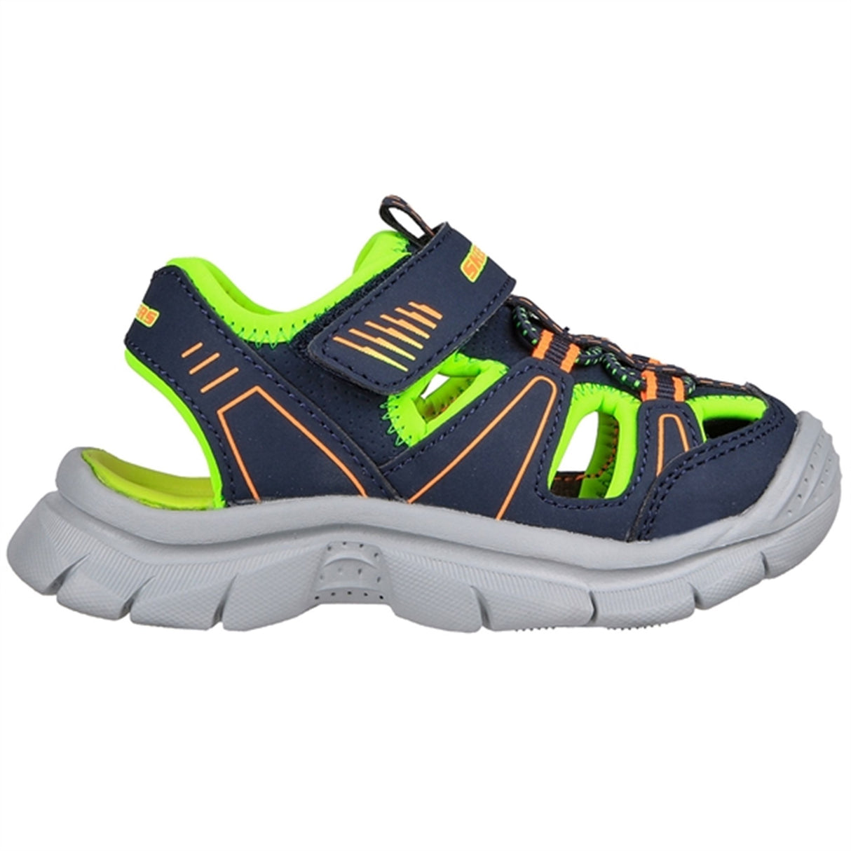 Skechers Relix Letvægts River Sandal Navy Lime