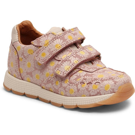 Bisgaard Luka V Velcro Sko Rose Flowers