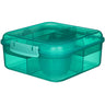 Sistema Bento Cube Madkasse 1,25 L Teal