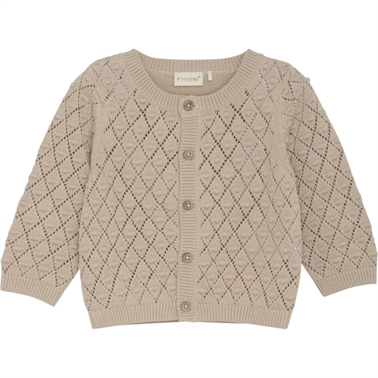 FIXONI Doeskin Strik Cardigan