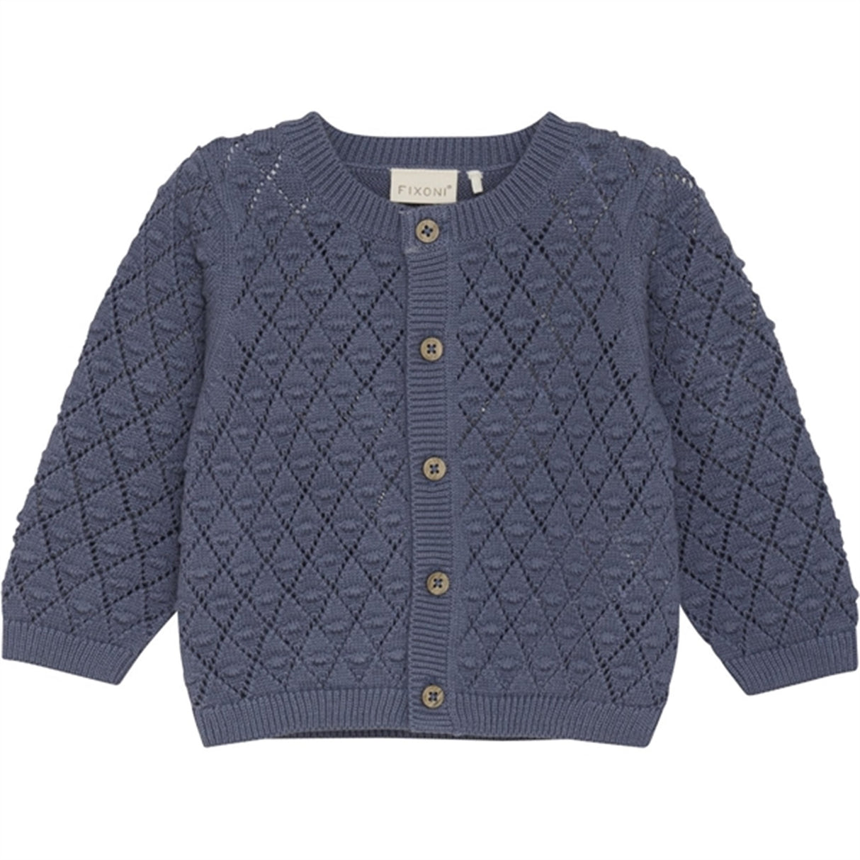 FIXONI Grisaille Strik Cardigan