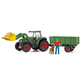 schleich® Farm World Traktor m. Trailer