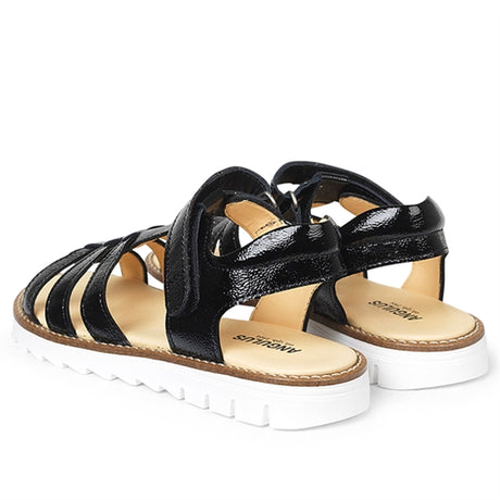 Angulus Sandal m. Velcro Black 4384-401-1310 2