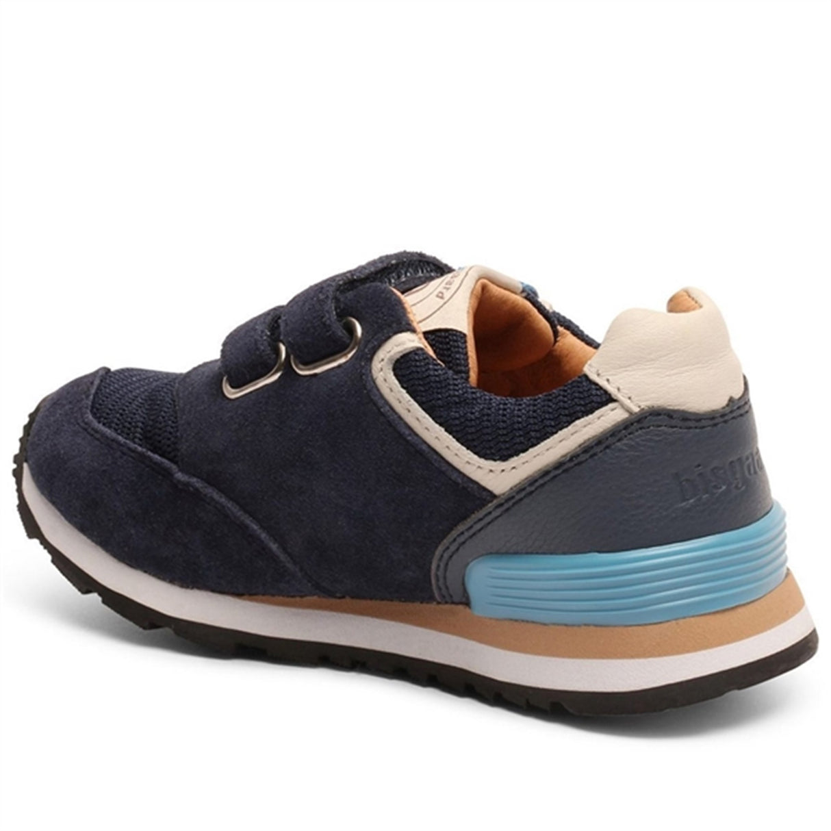 Bisgaard Winston S Velcro Sko Navy