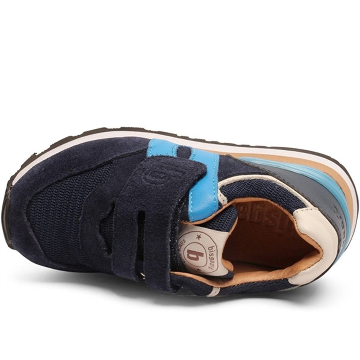 Bisgaard Winston S Velcro Sko Navy