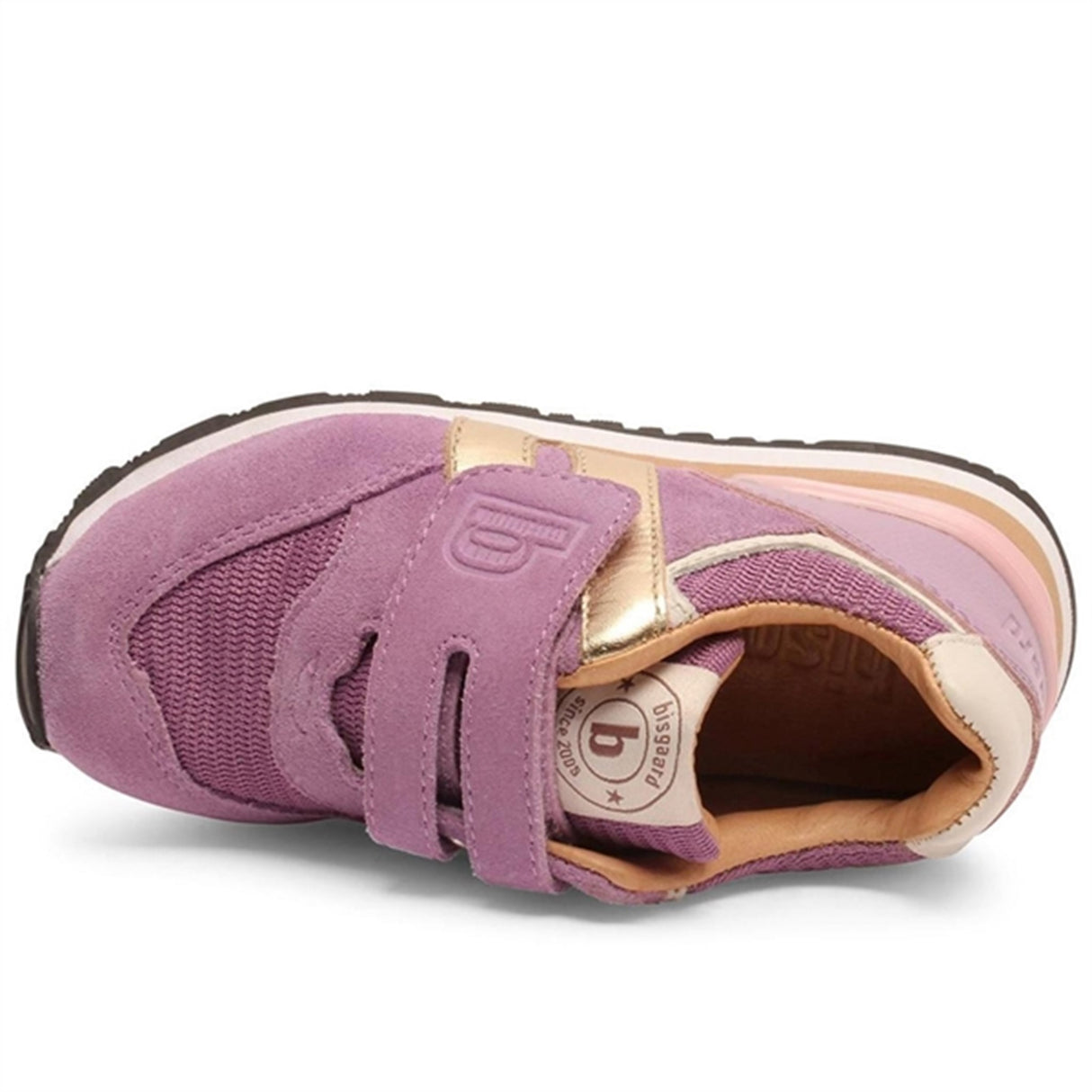 Bisgaard Winston S Velcro Sko Lavender