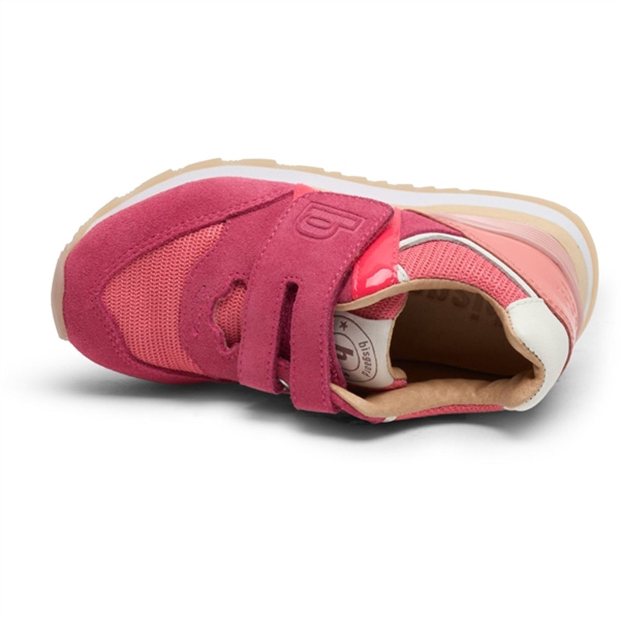 Bisgaard Winston Velcro Sko Fuxia 3