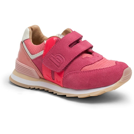 Bisgaard Winston Velcro Sko Fuxia