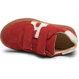 Bisgaard Bay V Velcro Sko Red 3