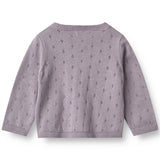 Wheat Lavender Maia Strik Cardigan 3