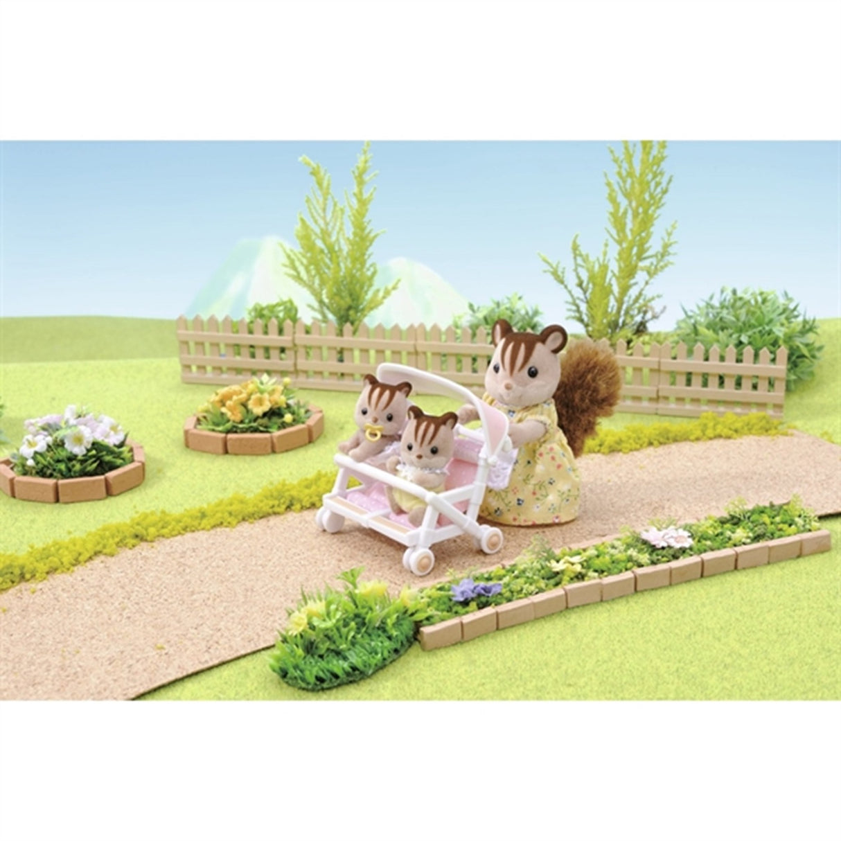 Sylvanian Families® Tvillingeklapvogn