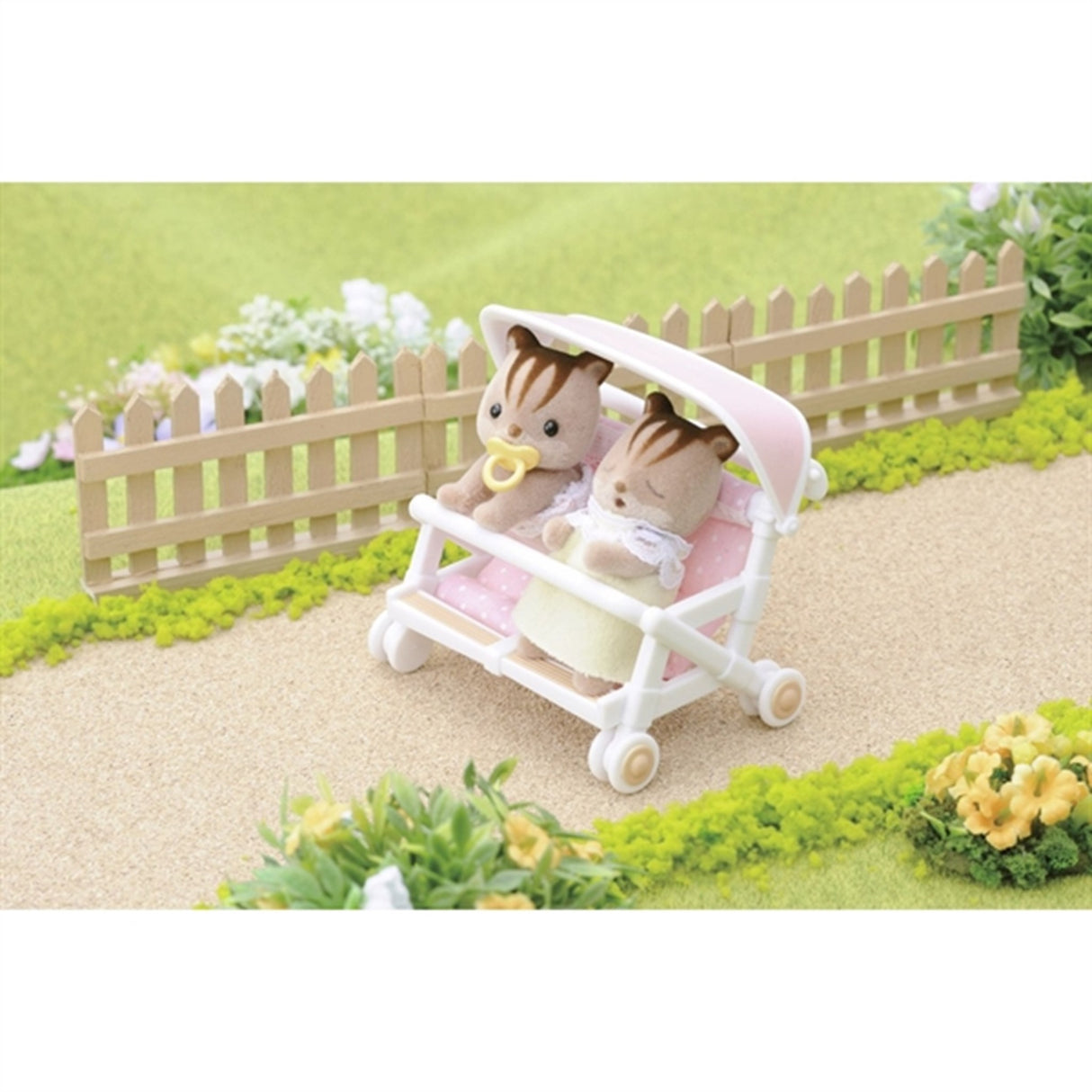 Sylvanian Families® Tvillingeklapvogn