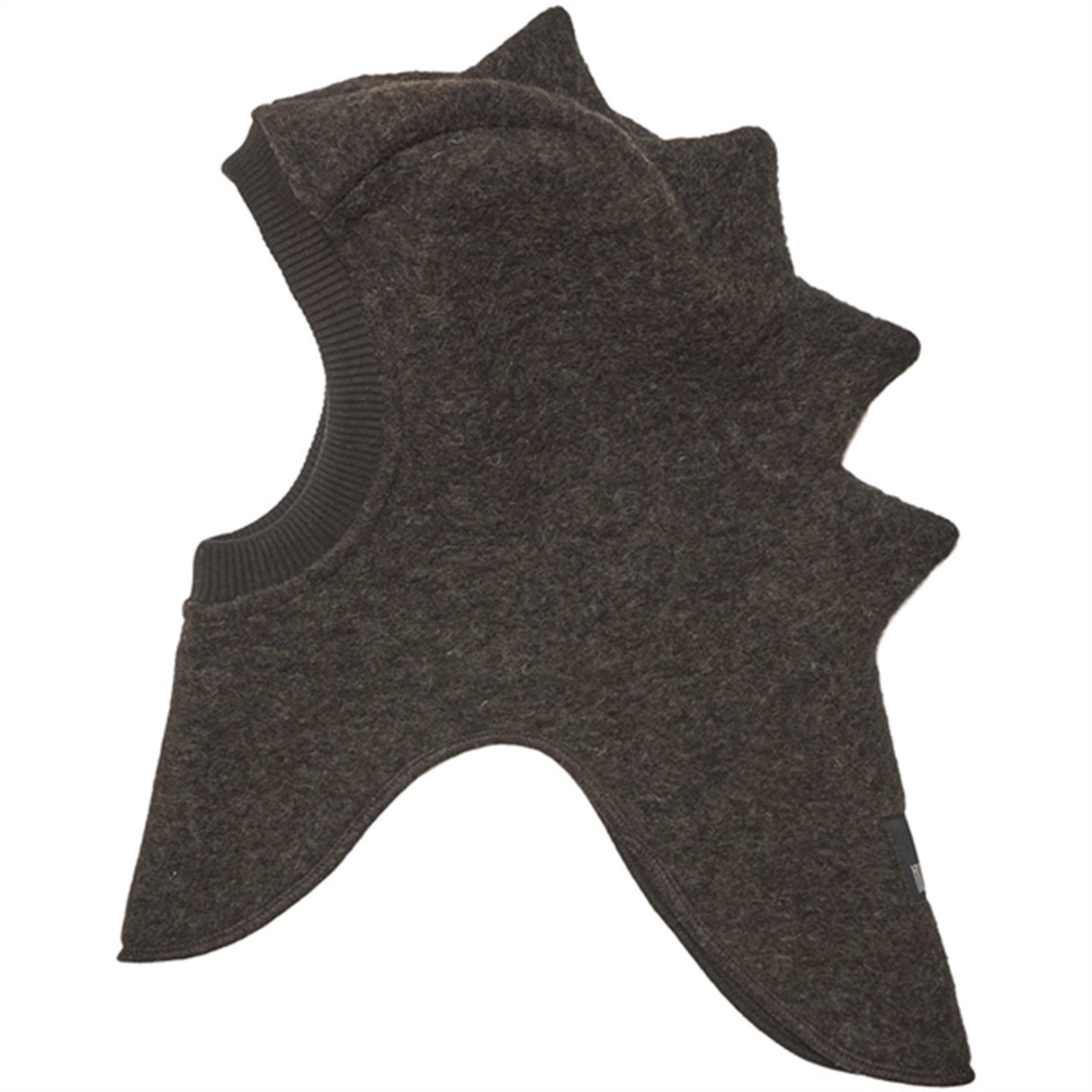 Huttelihut Elefanthue Triangles Uld Dino Dark Brown