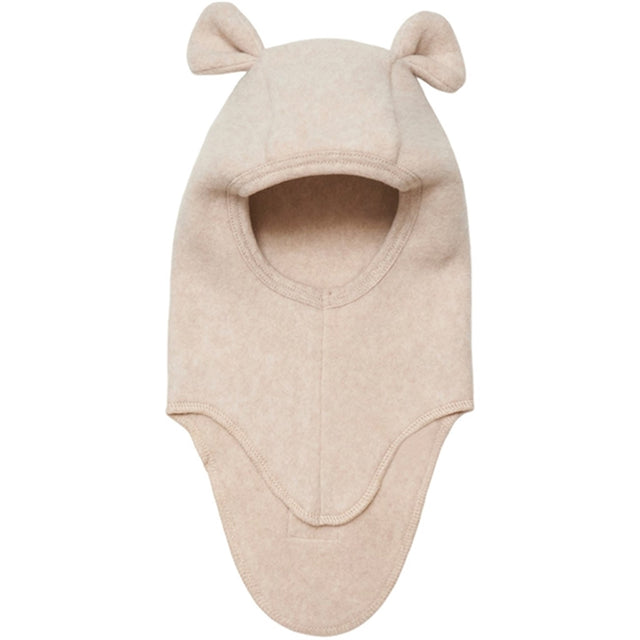 Huttelihut Elefanthue Ører Bomuldsfleece Teddy Cot Camel