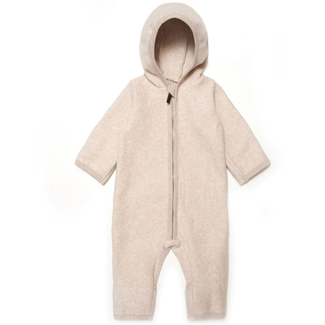 Huttelihut Køredragt Bomuldsfleece Momo Cot Cleece Camel