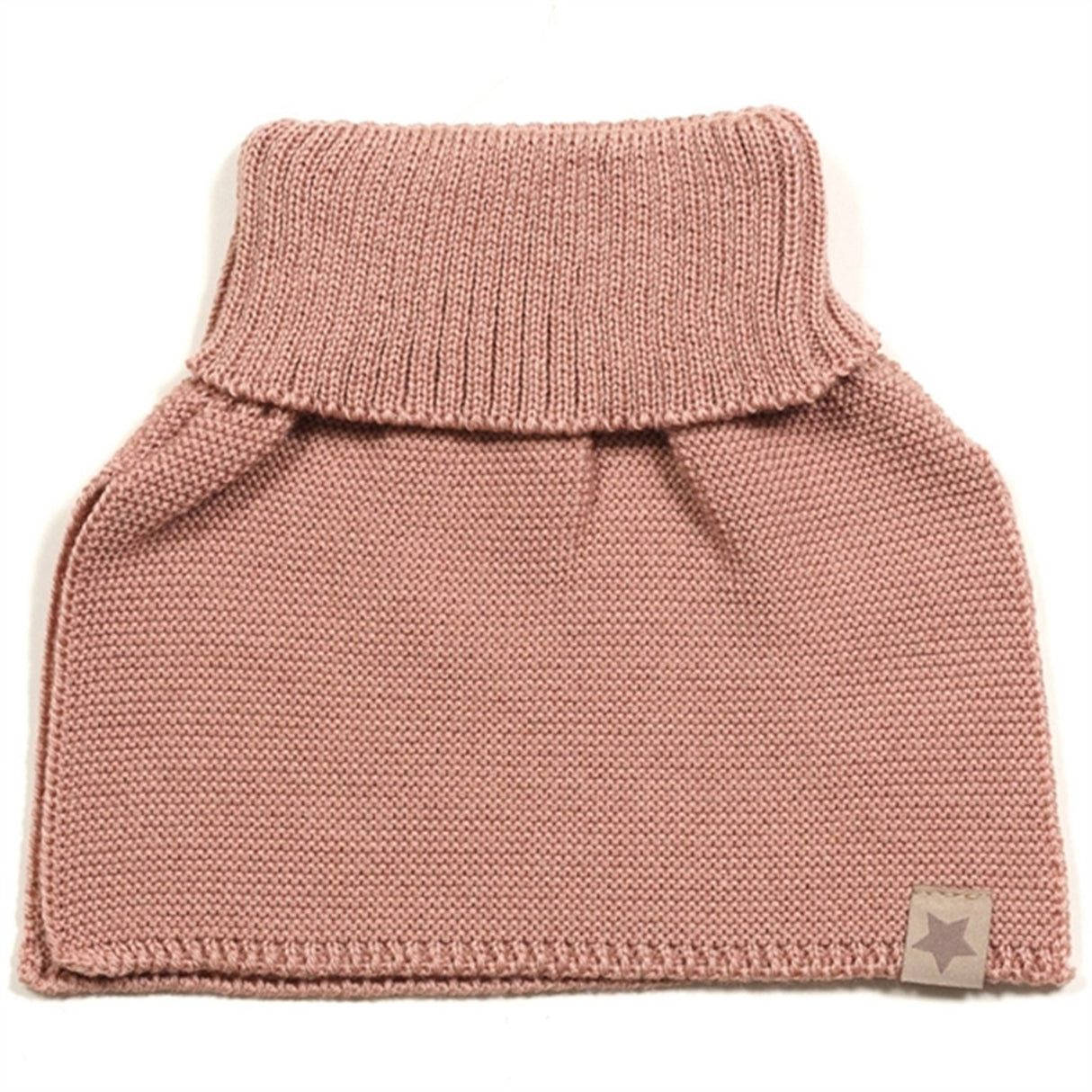 Huttelihut Halsedisse Solid Uld Strik Turtle Dusty Rose