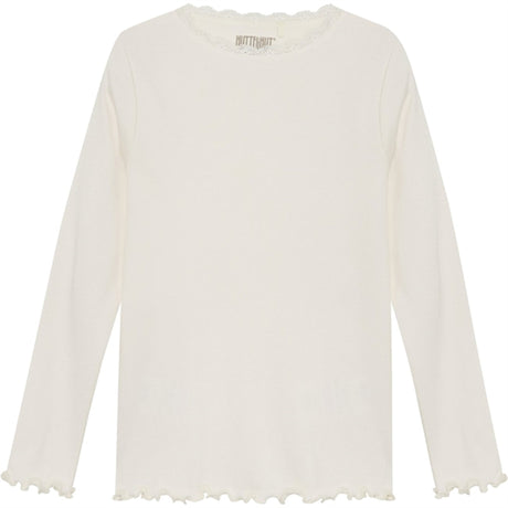 Huttelihut Rib Eggnog Bluse